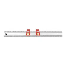 Kapro 31448 Set Y Match Ruler Con Viales Deslizantes De 48 P