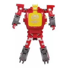 Robot Watch Pop Toys Relogio E Robo 2 Em 1 Multikids Cor Vermelho