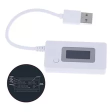 Testador Digital Usb E V8 Medidor Voltagem Amperagem