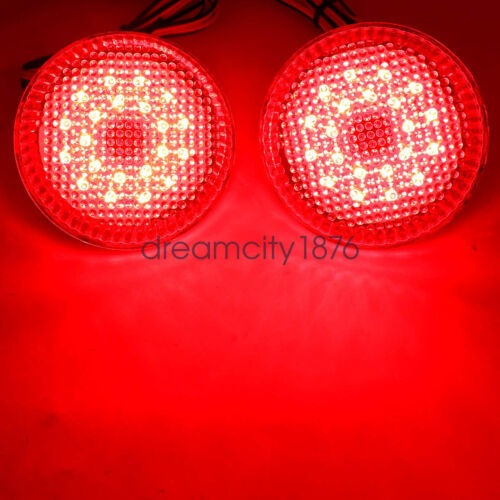 Red Bumper Reflector Led Brake Tail Light For Scion Iq X Dcy Foto 7