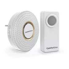 Campainha Sem Fio Residencial Wireless Bivolt 52 Toque 100mt Cor Branco 110v/220v