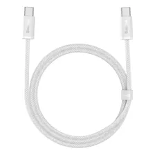 Cabo Usb-c Type-c 100w 1m Baseus Compat. Macbook iPhone iPad Cor Branco