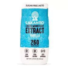 Lakanto Extracto De Monkfruit Sabor Vainilla 52 Ml