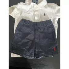 Short Polo Bebé 9 Meses