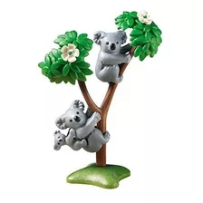 Playmobil 6654 Familia De Koalas Arbol Cria Adultos Animales