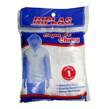 100 Capas De Chuva Descartável Transparente Premium Quality