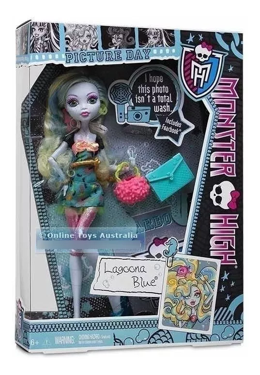 Monster High Lagoona Blue Doll Picture Day Mattel