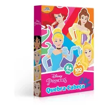 Quebra-cabeça Princesas 100 Peças Divertido - Hasbro