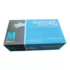 Guante Nitrilo 4g Pack De 10 Caja X 100 Uni Talla S - M - L