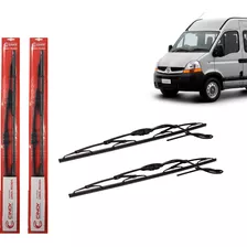 Kit Palheta Limpador Parabrisa Renault Master 2006 A 2012