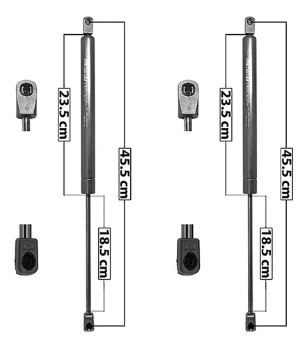 Par Amortiguadores 5ta Puerta Spart Ford Taurus 86-95 Foto 3