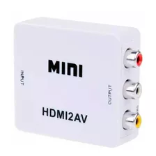 Adaptador Hdmi Para Av/rca Com Áudio