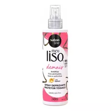 Spray Antifrizz Defrizante Meu Liso Demais Proteção Térmica Vegano Salon Line 240ml