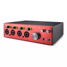 Interfaz D/grabación 18 In 8 Out Focusrite Clarett+ 4pre Usb