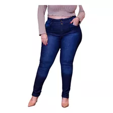 Calça Jeans Feminina Plus Size Com Lycra Tendencia 46 Ao 60 