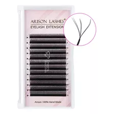 Cílios Arison Lashes 3d W Tamanho Único E Mix Volume Egípcio