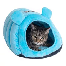 Armarkat Cat Bed Model C90ctl Forma De Tubo, Azul Cielo