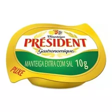 Manteiga Extra Com Sal President 15g - Caixa/c 192 Un