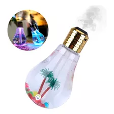 Humidificador Lámpara Bombillo Rgb Difusor Aroma Eo217