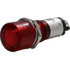 Sinalizador Led 11mm-24vca/cc Vermelho Tpn-117lr Kit 5 Pçs