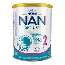 Fórmula Nan Optipro 2 Nestlé De 0 A 24 Meses 400gr