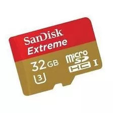 Cartão Microsdhc Sandisk 32gb Extreme Classe Gopro 100mb/s