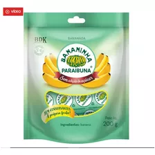 Bananinha Tradicional Bananinha Paraibuna Pacote 400g