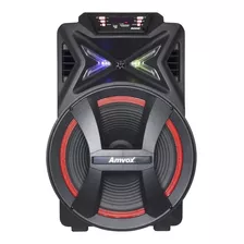 Alto-falante Amvox Aca 700 Pancadão Com Bluetooth Preto 110v/220v 