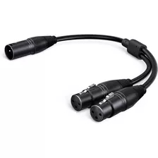 Cable Divisor Xlr, Xlr Macho A Doble Xlr Hembra Cable D...