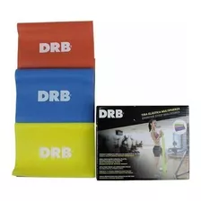 Set De 3 Bandas Elásticas Theraband Yoga Y Multifuerzas Drb