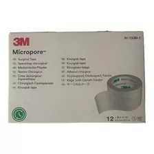 Tela Micropore 3m 2,5 Cm X 9.1m Blanca 1530-1 Caja 12 Unid