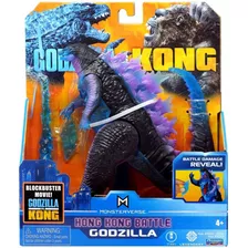 Godzilla Vs Kong Monsterverse Hong Kong Battle Action Figure