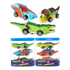 Adventure Force Paquete De 3 Vehículos Dino Racers - Juguete