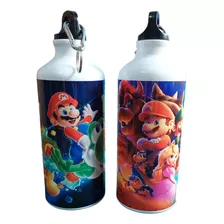 Set De Dos Botella De Agua Super Mario Bros 