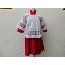 Traje De Monaguillo Talla 10