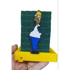 Porta Esponja Homero Simpsons Cocina Deco 