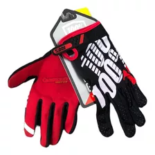 Guante Cross 100% Negro/rojo/blanco Talle L