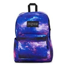 Jansport Mochila Superbreak Plus Space Dust 26l Js0a4que91s Color Violeta/lila