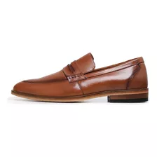 Sapato Oxford Masculino Mocassim Em Couro Social Loafer Roy