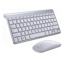 Kit Teclado Mouse Wireless iMac iPad Android Smartv Promoçao