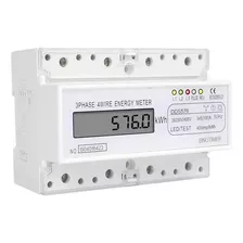 Medidor Consumo De Energia Trifásico 3x220 380vac 100a