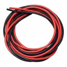 Cable Electrónica Rojo Negro 10 Metros (5 Rojo + 5 Negro) 