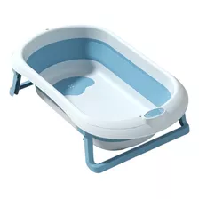 Banheira Dobravel Retratil Grande Menino 40 Litros Azul