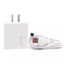 Cargador Carga Super Rápida 67w + Cable Usb A Tipo C