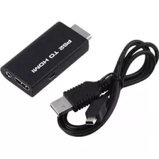 Adaptador Conversor Ps2 Audio Vídeo Av Para Cabo Hdmi 