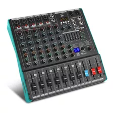 Xtuga Ts7 Mezclador 7 Canales 99 Dsp Dj Controlador Audio