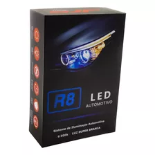 Lampada Led H27 R8 6500k Led Automotivo Com Coller 12/24v