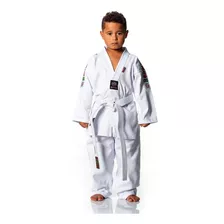 Dobok Taekwondo Infantil Start Algodao Kimono + Faixa Branca