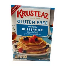 Krusteaz, Sin Gluten, Crepe Mix, De Mantequilla, 16 Oz Caja 