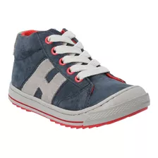 Zapatilla Cuero Hercules Azul Hush Puppies Kids